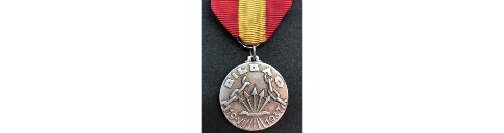 War in Spain Medals